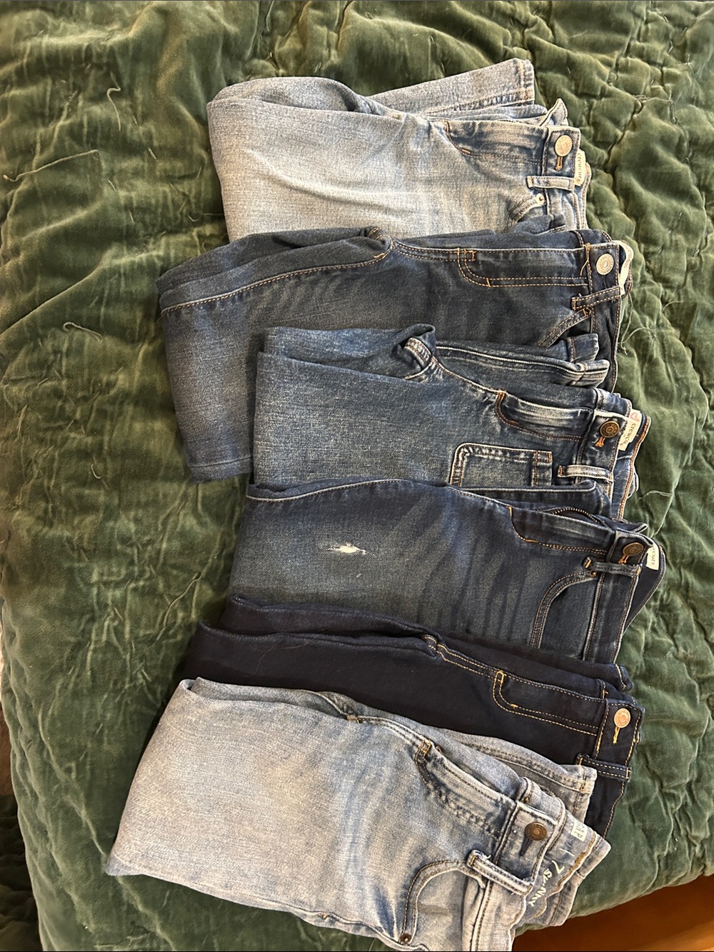 Crewcuts Assorted Blue Denim Jeans Lot